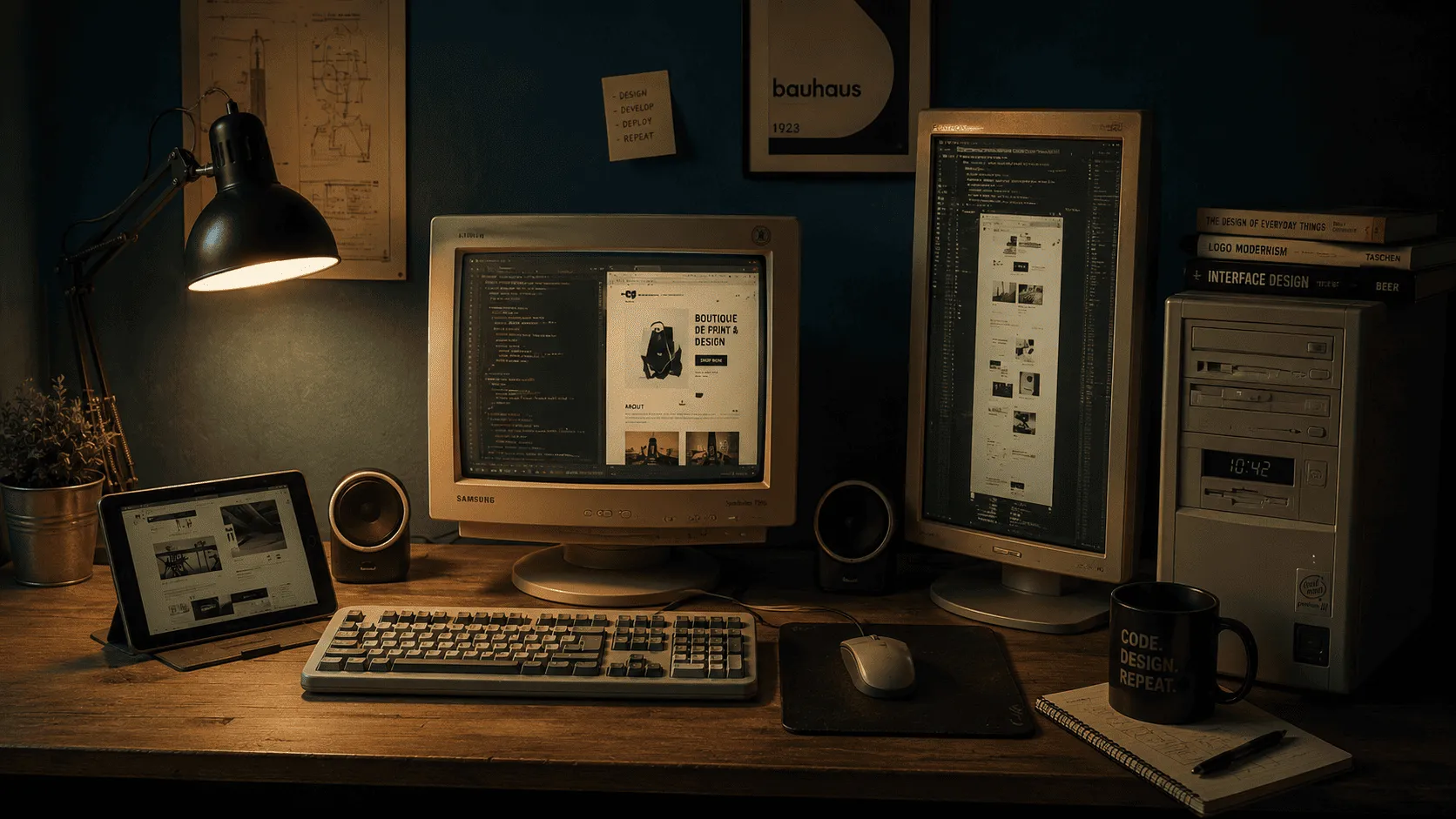 Early workspace