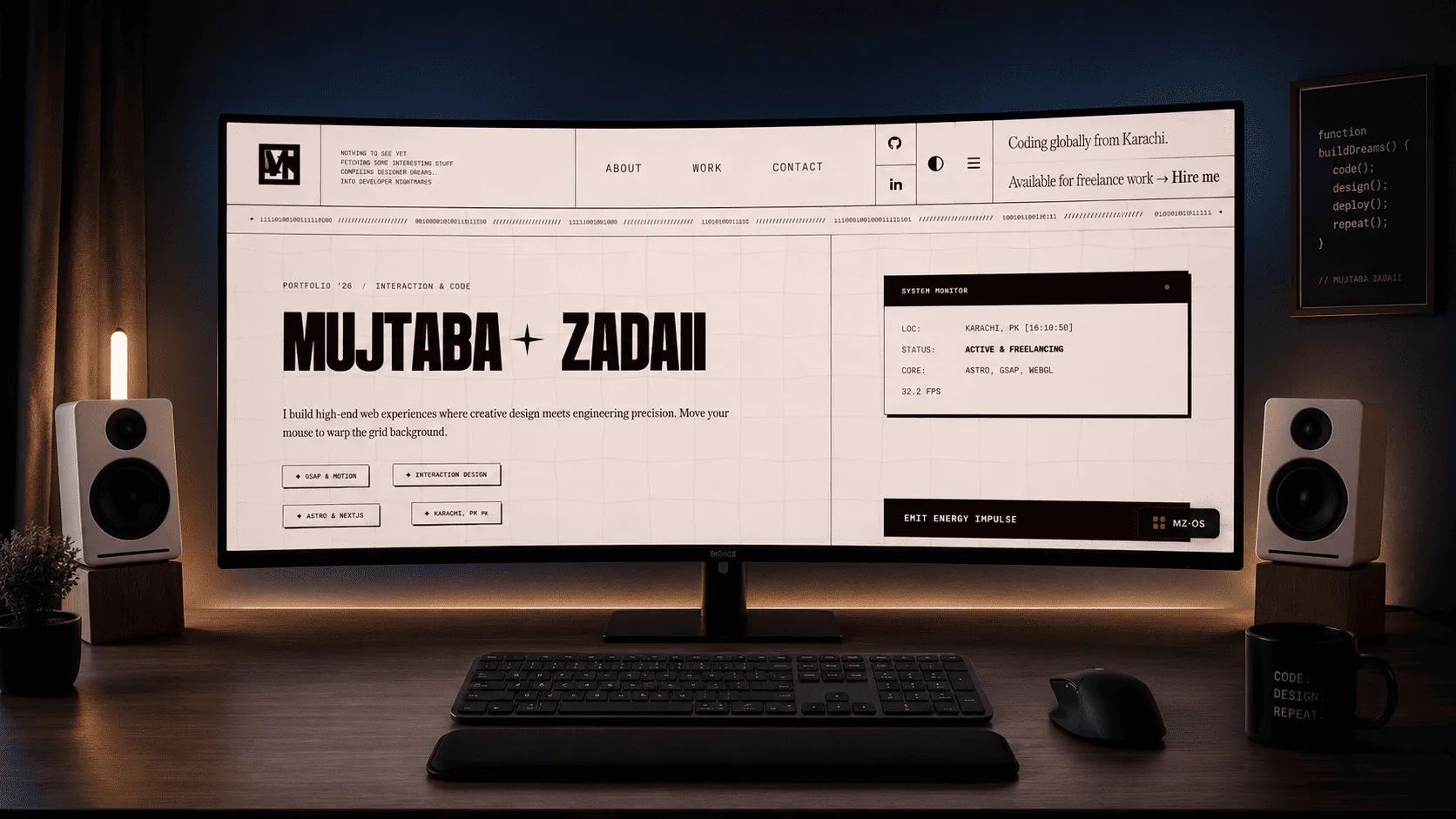 Modern workspace